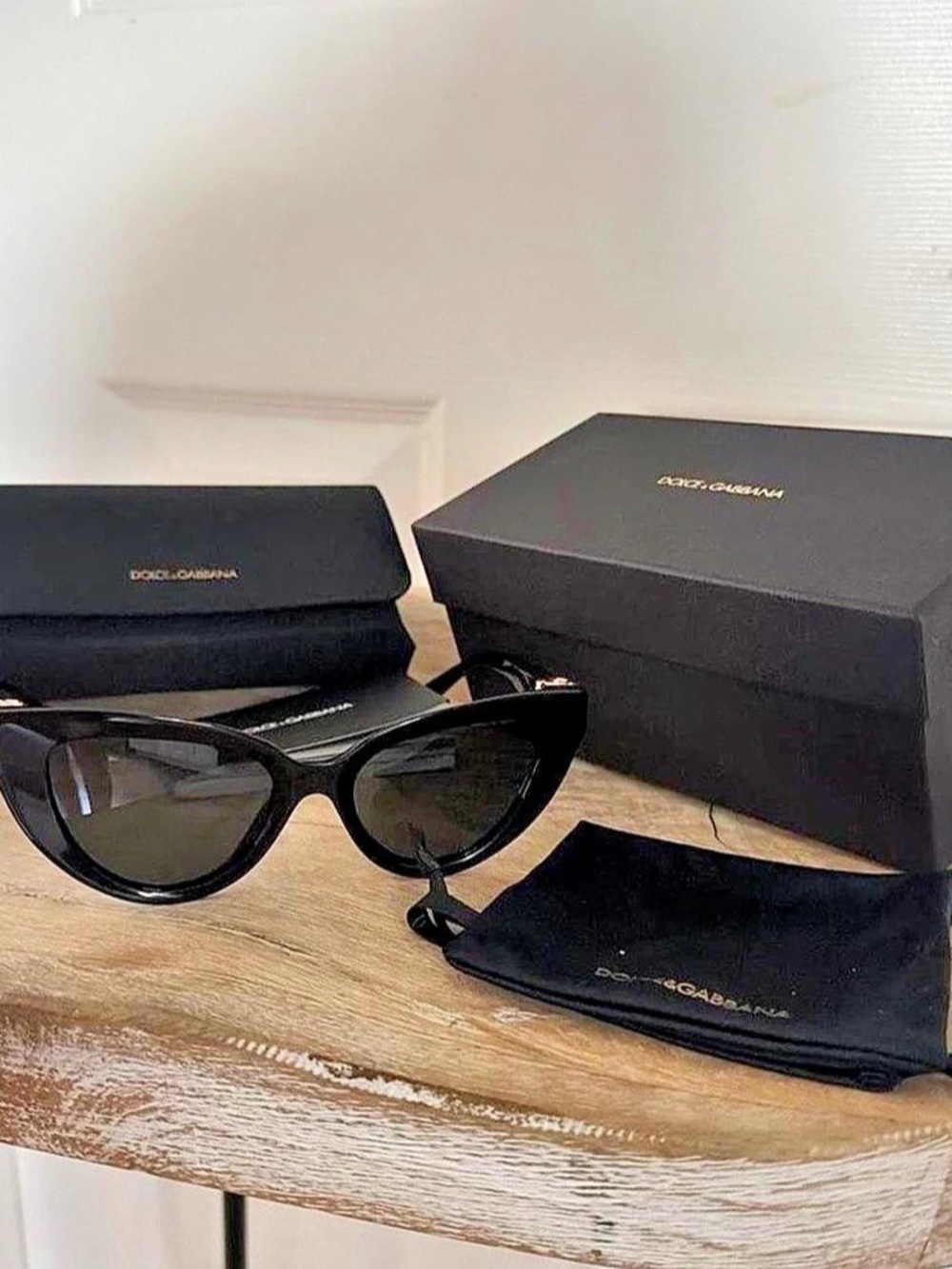 Dolce & Gabbana DG4448 Black Sunglasses
